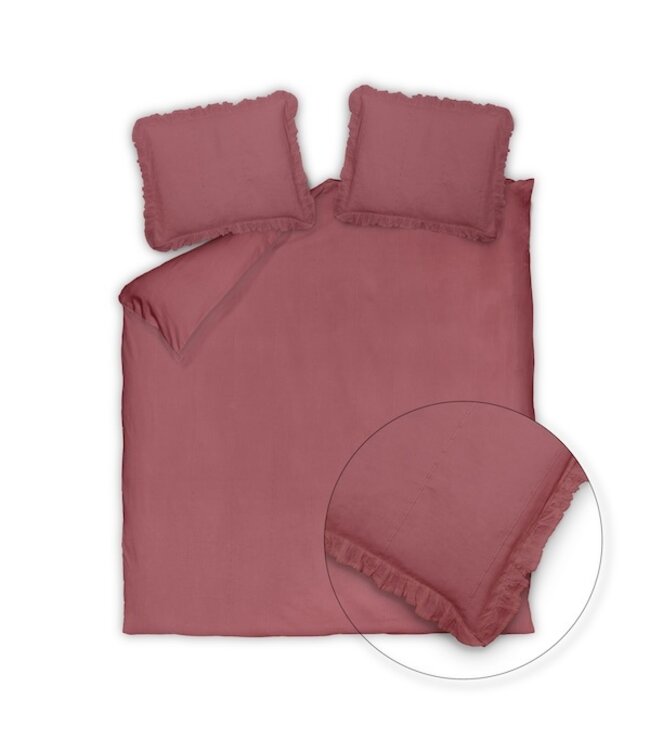 Vandyck Cotton Dream wild rose dekbedovertrek