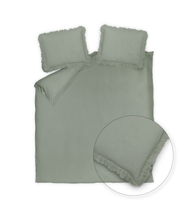 Vandyck Cotton Dream sea green dekbedovertrek