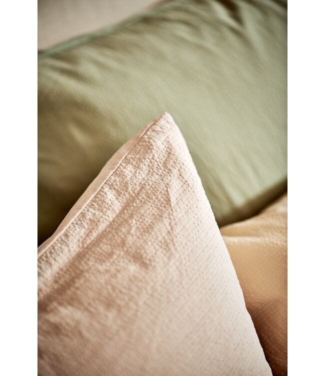 Vandyck Cotton Breeze smoke green dekbedovertrek