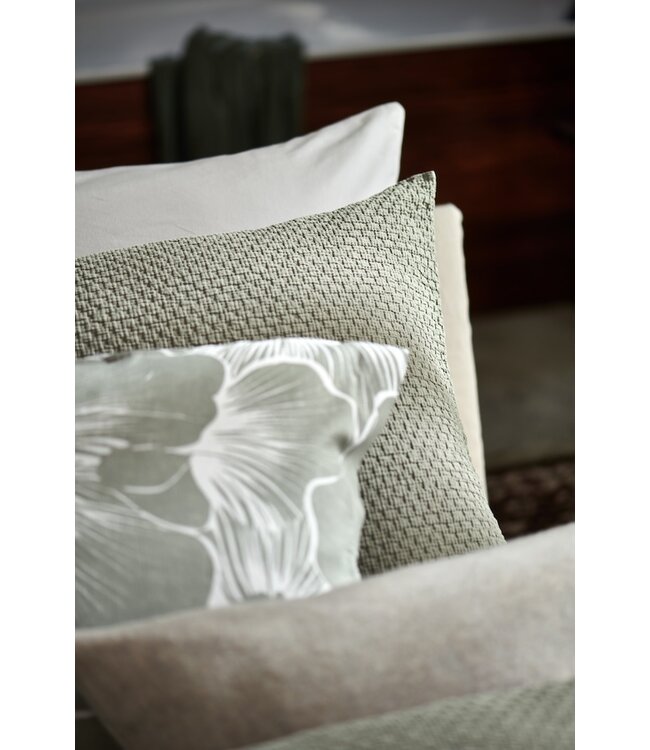 Vandyck Bloomline pistache dekbedovertrek