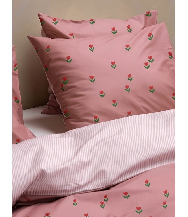 Snurk Tulips In Bead dekbedovertrek