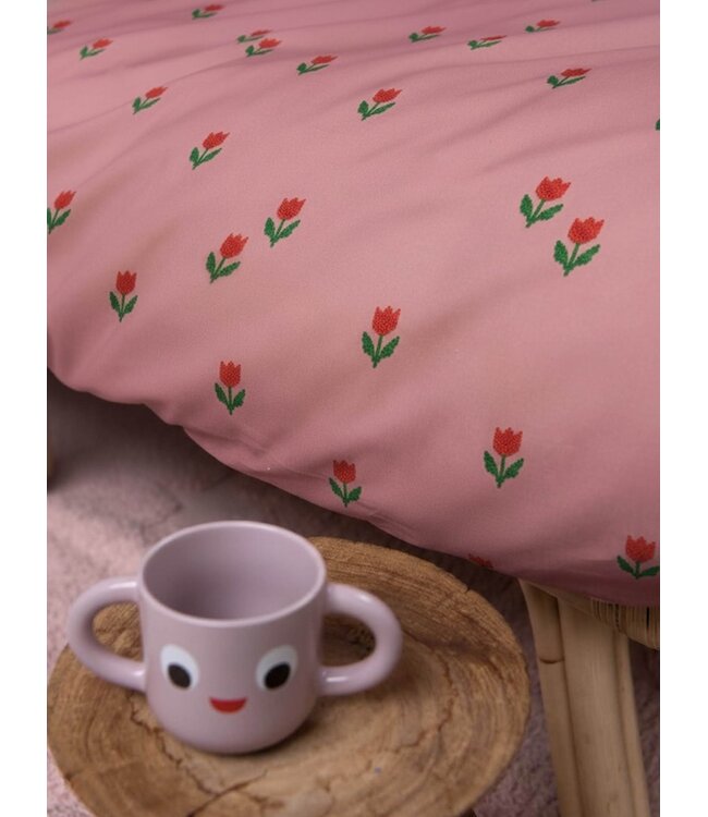 Snurk Tulips In Bead dekbedovertrek