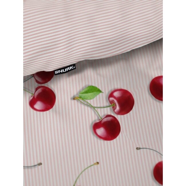 Snurk Mon Cherry dekbedovertrek