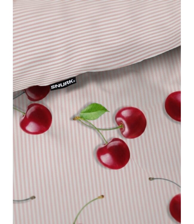 Snurk Mon Cherry dekbedovertrek