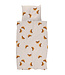 Snurk Croissants Beige dekbedovertrek