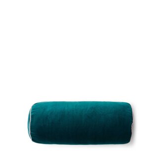 Essenza Essenza Luise roll Dark teal kussen 22x50