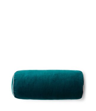 Essenza Essenza Luise roll Dark teal kussen 22x50