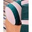 Essenza Bell roll Dark teal kussen 22x50