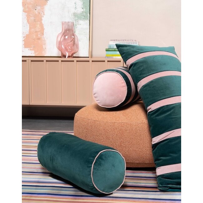 Essenza Isole Dark teal kussen 40x90