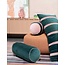 Essenza Isole Dark teal kussen 40x90