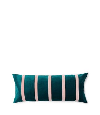 Essenza Essenza Isole Dark teal kussen 40x90