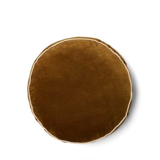 Essenza Essenza Lio Slate brown kussen rond