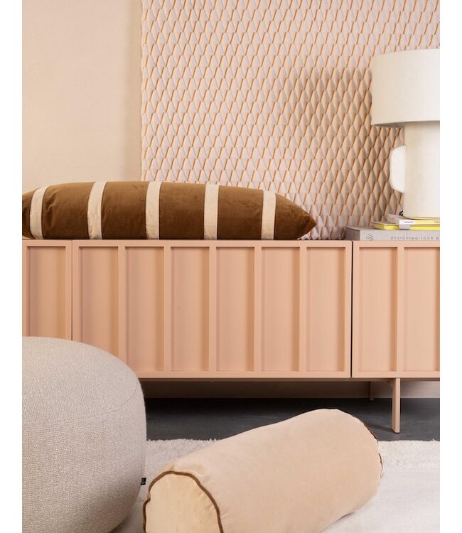 Essenza Luise roll Oatmeal kussen 22x50