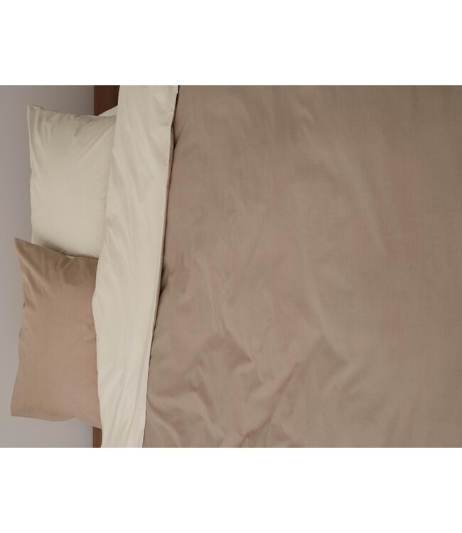 Marc O'Polo Erla Earth taupe kussensloop