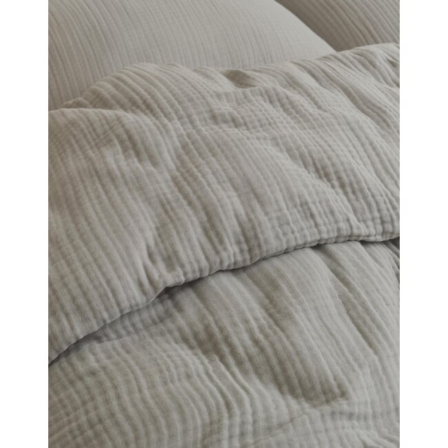 Marc O'Polo Thore Grey mist kussensloop