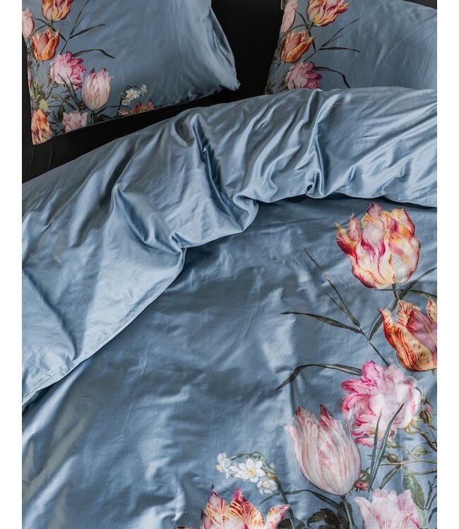 Essenza Painter's Garden Denim kussensloop