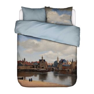 Essenza Essenza View on Delft Calming blue kussensloop