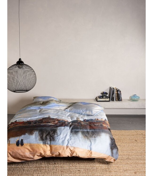 Essenza View on Delft Calming blue kussensloop