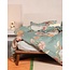 Essenza Orianna Dusty teal kussensloop