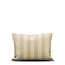 Essenza Minte Stripe Yellow straw - Vanilla kussensloop