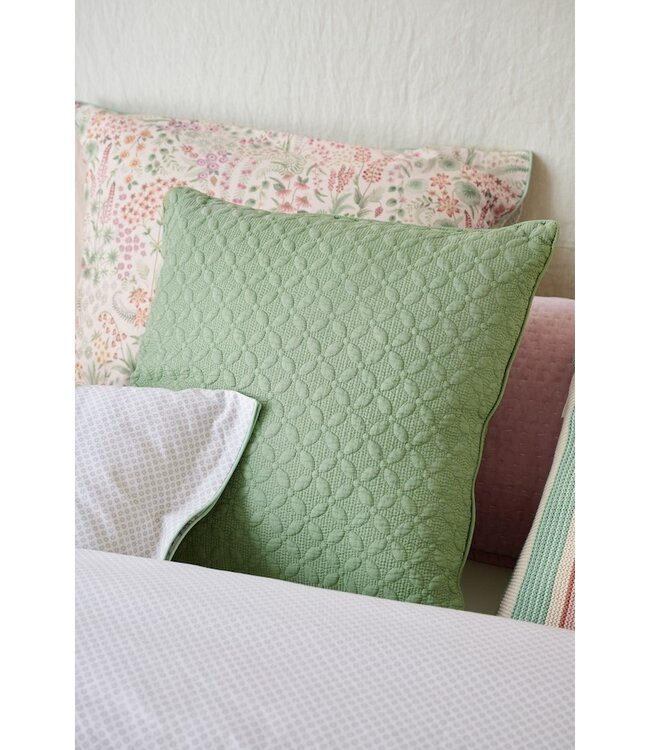 Pip Studio Yuna kussen Groen 50x50