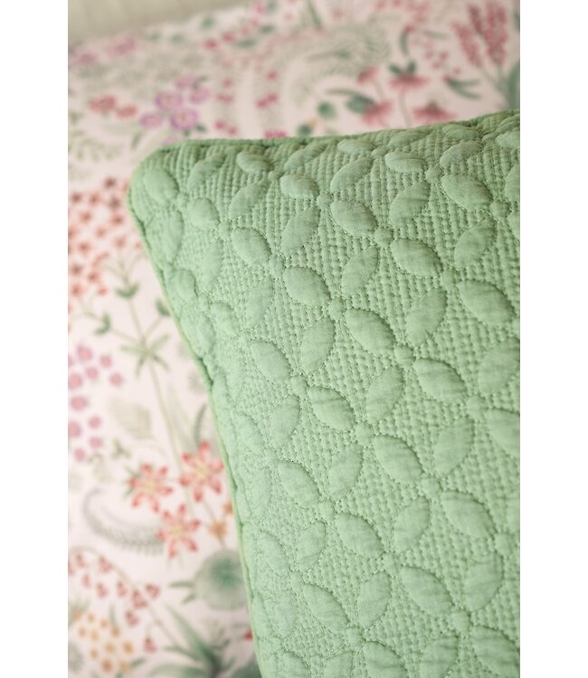 Pip Studio Yuna kussen Groen 50x50