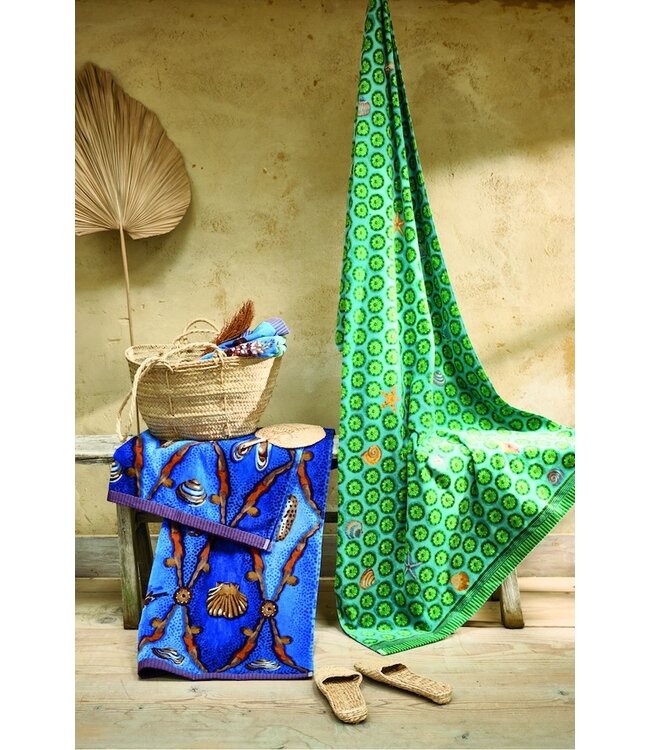 Pip Studio Sea Dots Beachtowel Groen 100x180