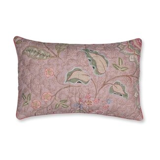 Pip Studio Pip Studio Mumbai Morning Quilted kussen Roze 45x70