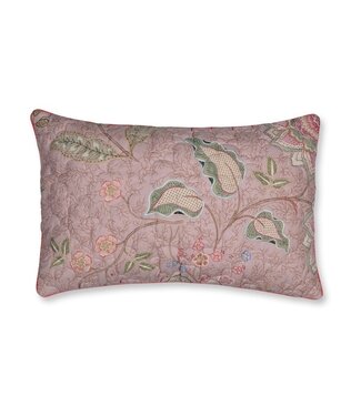 Pip Studio Pip Studio Mumbai Morning Quilted kussen Roze 45x70