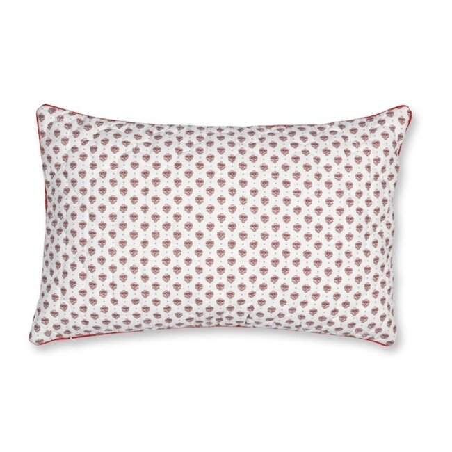 Pip Studio Mumbai Morning Quilted kussen Roze 45x70