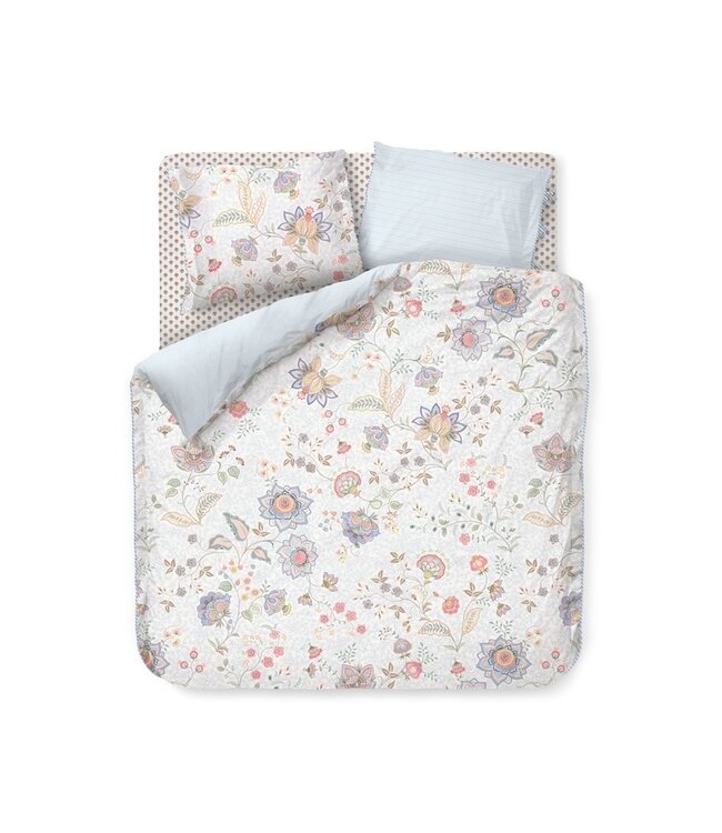 Pip Studio Mumbai Morning Licht blauw kussensloop