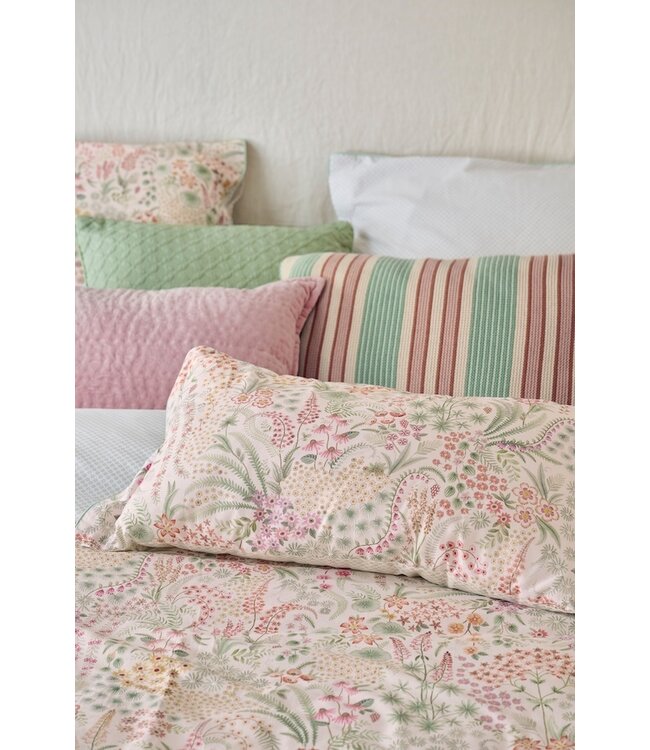 Pip Studio Lodi Garden kussen Gebroken wit 35x60