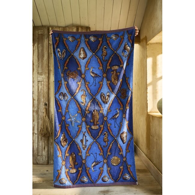 Pip Studio Little Sea Beachtowel Blauw 100x180