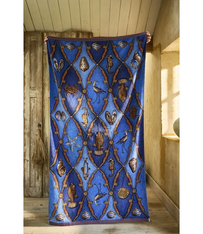Pip Studio Little Sea Beachtowel Blauw 100x180