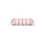 Pip Studio Kairi Bloom Roll kussen Licht roze 22x70