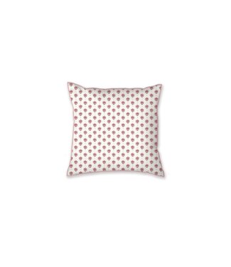 Pip Studio Pip Studio Jaipur Flower Square kussen Licht roze 40x40