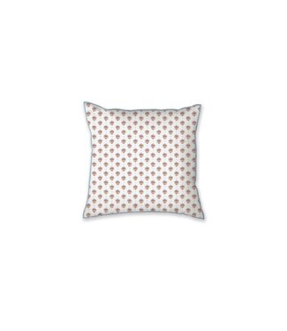 Pip Studio Pip Studio Jaipur Flower Square kussen Licht blauw 40x40