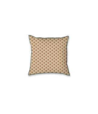 Pip Studio Pip Studio Jaipur Flower Square kussen Groen 40x40