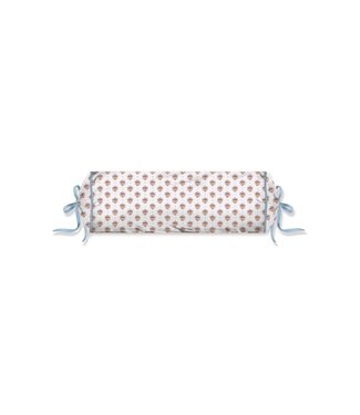 Pip Studio Pip Studio Jaipur Flower Roll kussen Licht roze 22x70