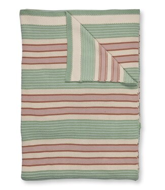 Pip Studio Pip Studio Bonsoir Combistripe Throw Groen 130x170