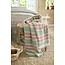 Pip Studio Bonsoir Combistripe Throw Groen 130x170