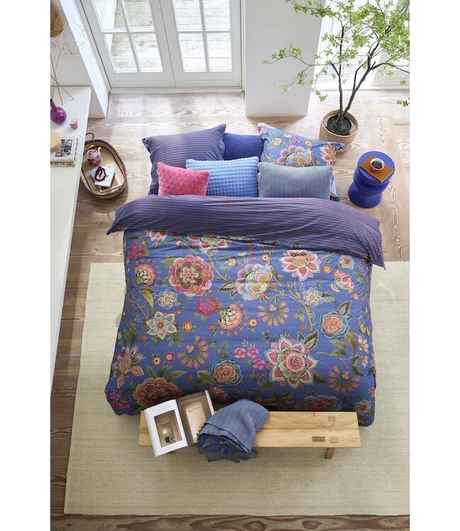 Pip Studio Bombay Bold Donkerblauw kussensloop