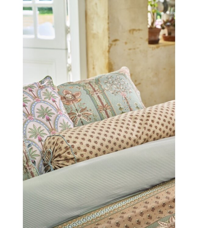 Pip Studio Bollywood Dreams Groen kussensloop