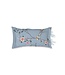 Pip Studio Bamboo Blossom kussen Licht blauw 35x60
