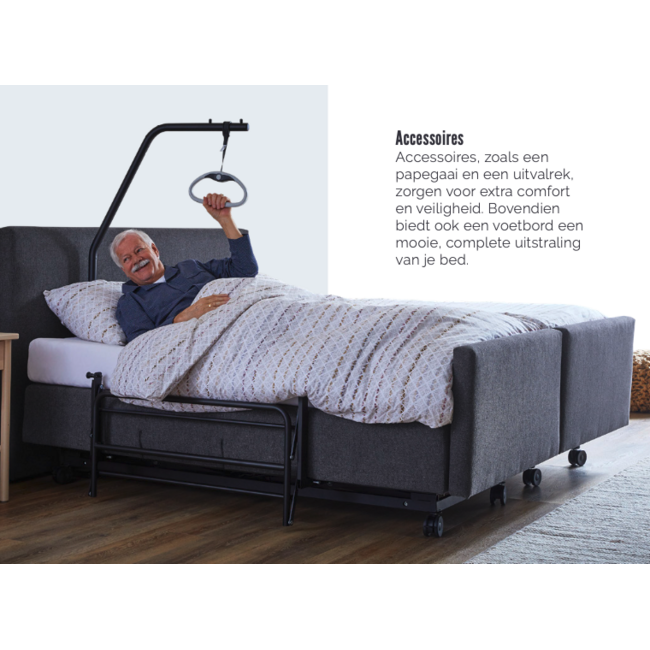 Comfort bed in hoogte verstelbaar