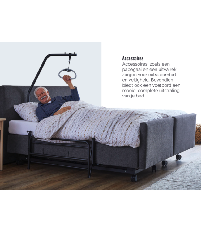 Comfort bed in hoogte verstelbaar