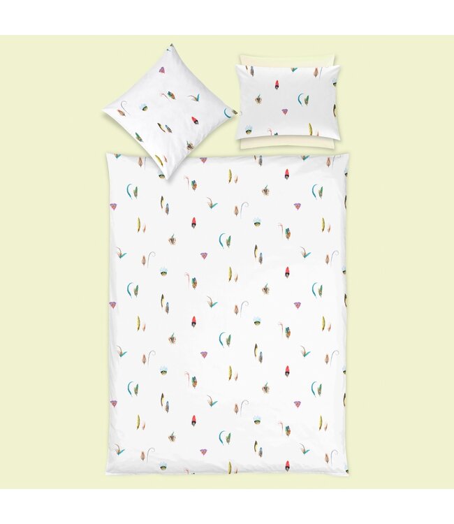 Christian Fischbacher Feathers dekbedovertrek