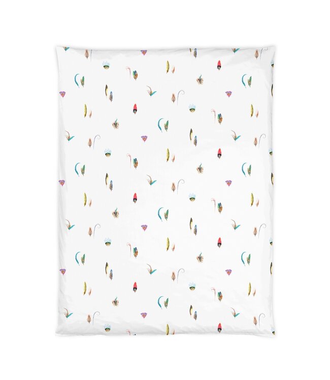 Christian Fischbacher Feathers dekbedovertrek