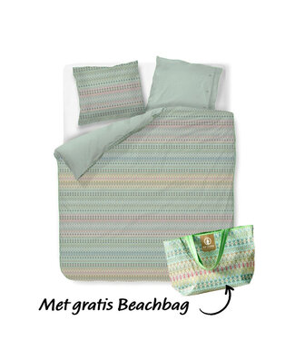 Pip Studio Pip Studio Ashanti Groen dekbedovertrek