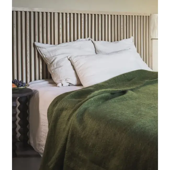 Brun de Vian Mohair deken